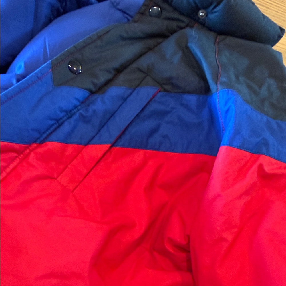 Vintage 80s 90s POLO Ralph Lauren Suicide Ski Down Puffer Jacket XL 100% COTTON - Picture 5 of 16
